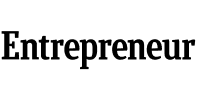 The word Entrepreneur is displayed in bold, black, serif font on a light gray background.