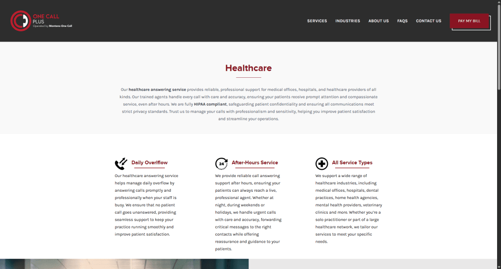 Healthcare Montana One Call Plus Live Call Answering Service for Education 06 09 2025 01 35 PM Healthcare Montana One Call Plus Live Call Answering Service for Education 06 09 2025 01 35 PM