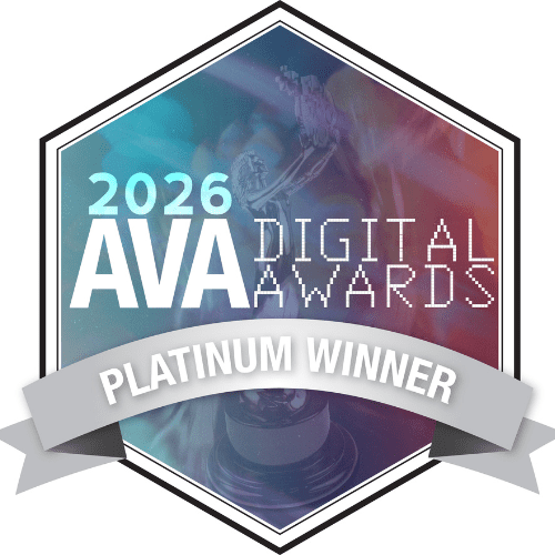 AVA Digital Platinum 2026 award
